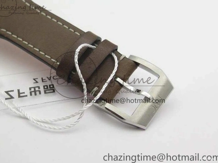 MIROTIME 0301 Pilot Chrono 20th ZF 1:1 Best Edition Black Dial On Brown Leather Strap A ZeroBulk 7236